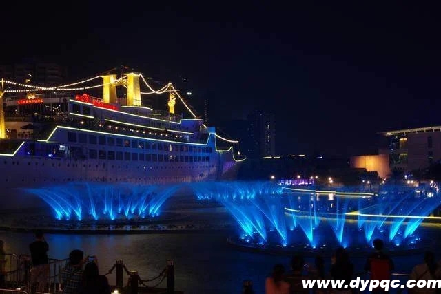 深圳海上世界,深圳海上世界音乐喷泉,音乐喷泉,喷泉